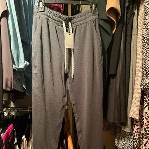Grey joggers size small with tags